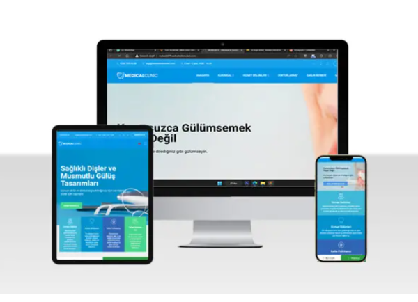 Doktor / Klinik Web Sitesi Paketi Medol v3.0