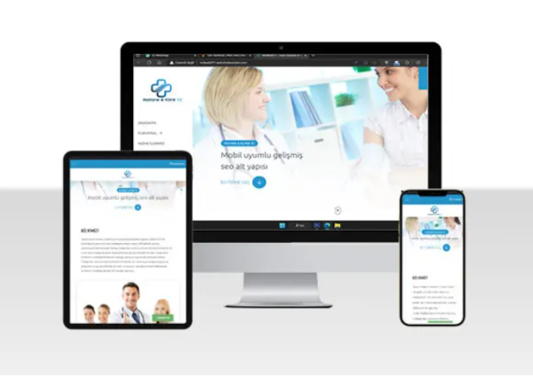 Doktor / Klinik Web Sitesi