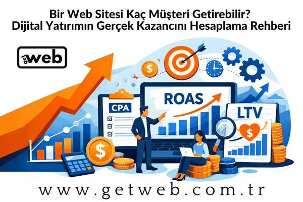 Bir Web Sitesi Kaç Müşteri Getirebilir? Dijital Yatırımın Gerçek Kazancını Hesaplama Rehberi